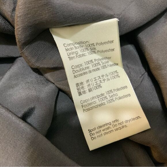 3.1 phillip lim Sequin 100 %Silk/ 100% Sole Dress Size 4 NWOT - Picture 9 of 9